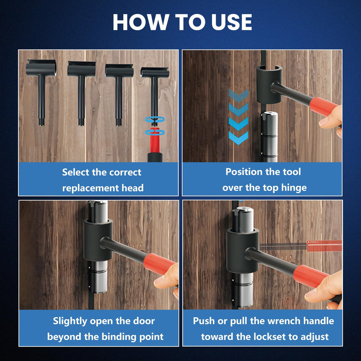 DikTalk 0.98-inch size for wide hinge coverage.