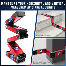 DikTalk four-vial multi-angle level readable from any direction.