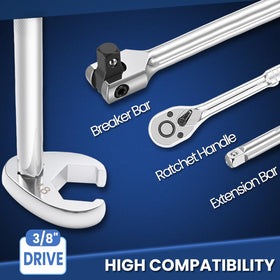 DikTalk slim wrenches access behind engine blocks and under sinks