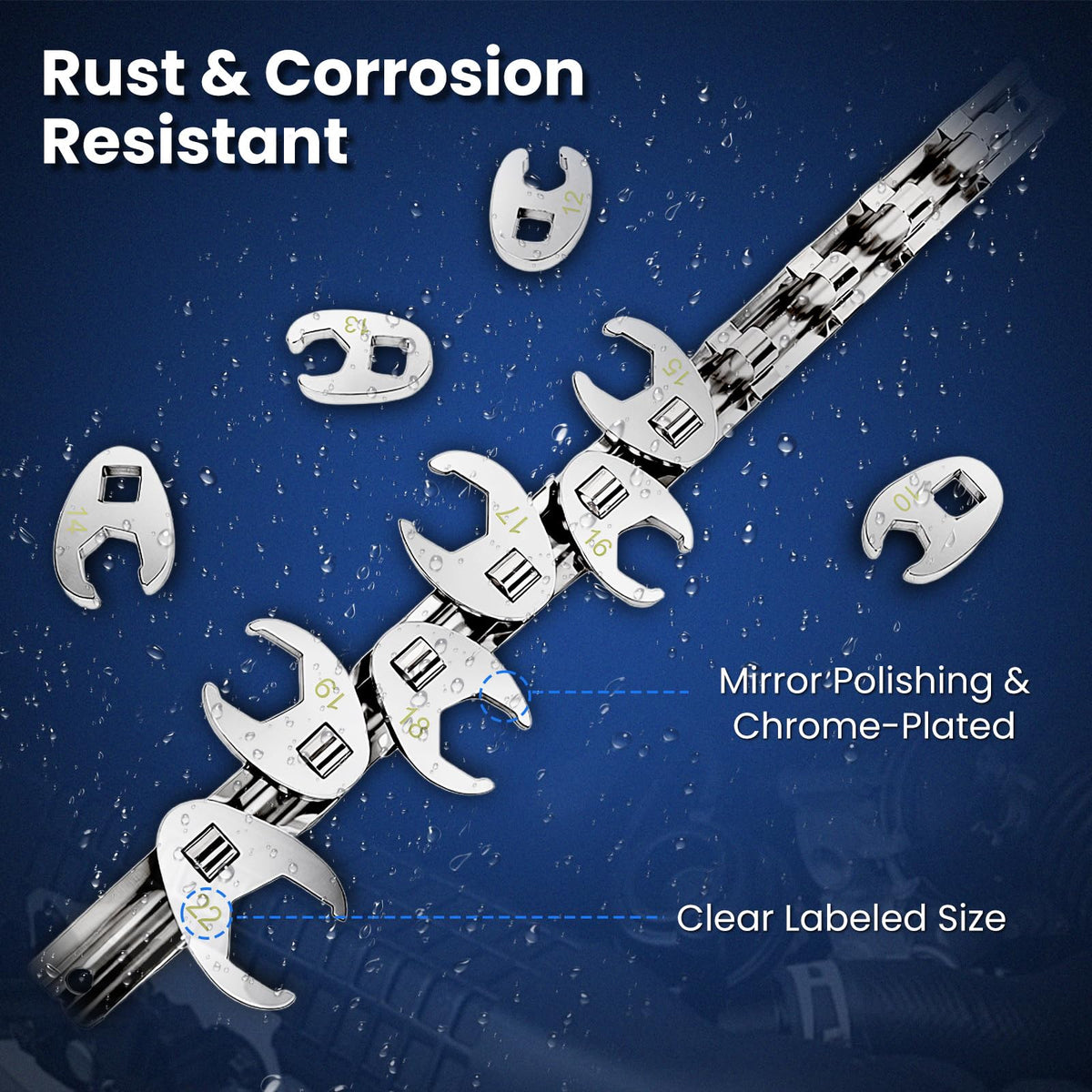 DikTalk slim-profile flare-nut design reaches rounded fittings