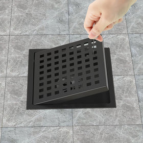 Dilvii hair strainer filter to catch debris and prevent clogs