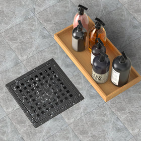 Dilvii adjustable thread adapter for precise tile thickness fit