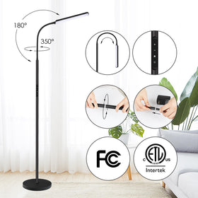 Dimunt lamp offers easy, tool-free assembly for quick setup.