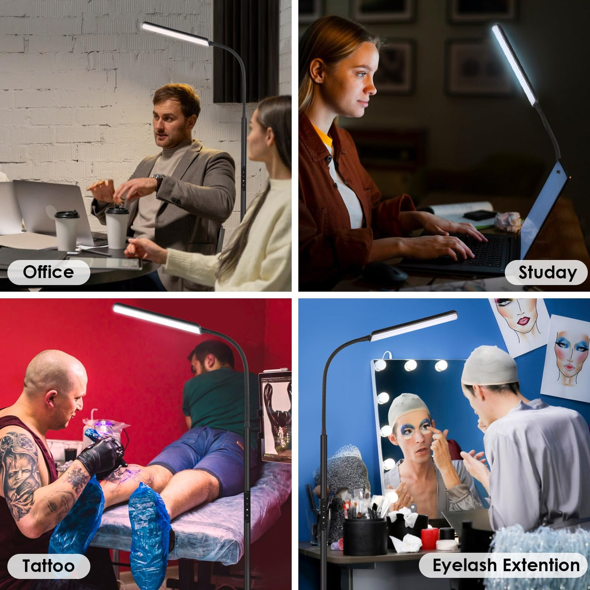 Dimunt memory function preserves last brightness and color settings.