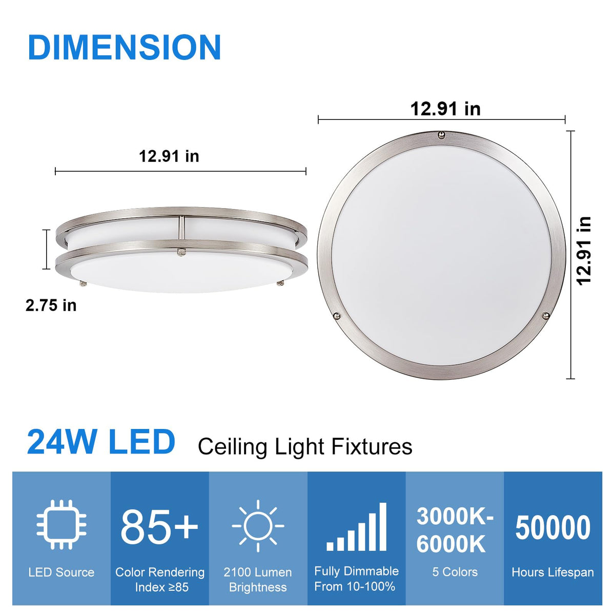 DINGLILIGHTING DLLT wide illumination covers 15-20 m2
