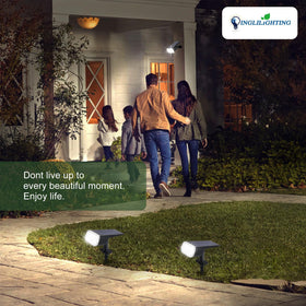 DINGLILIGHTING weatherproof solar lights withstand rain and snow.