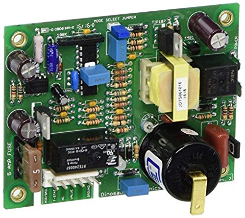 Dinosaur Electronics FAN50PLUS with fan control demonstrates cooling during operation.