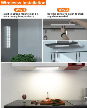 Diomart adhesive installation with magnets enables tool-free setup