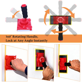 DIQQHI 7-inch paint pad provides even coverage along trim lines