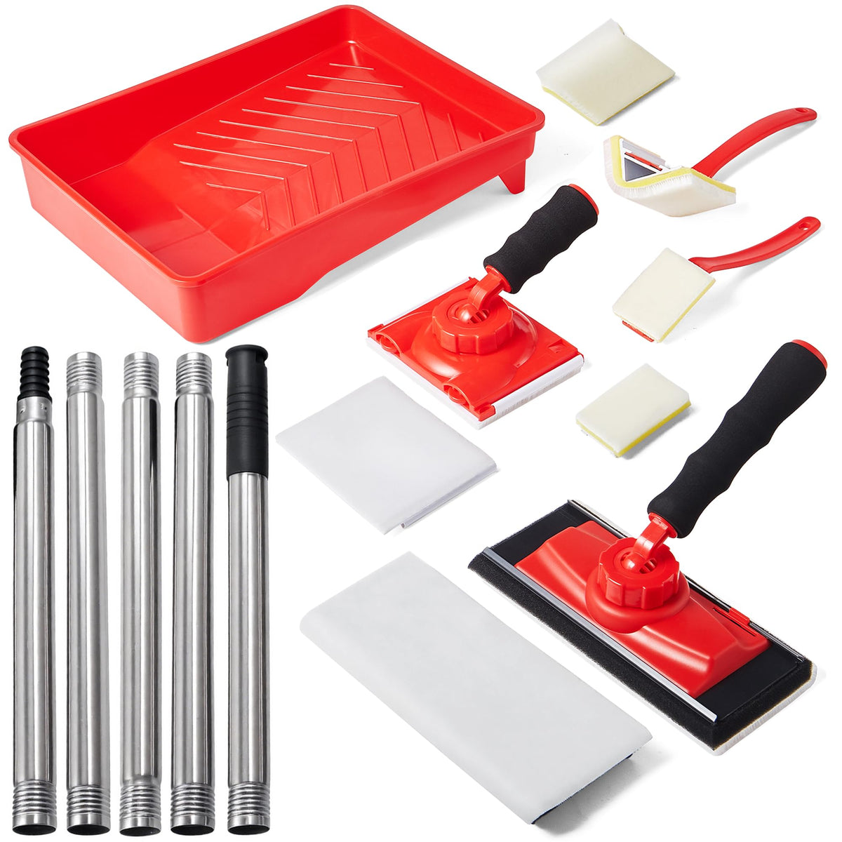DIQQHI paint edger kit assembled for precise edge work and clean lines.