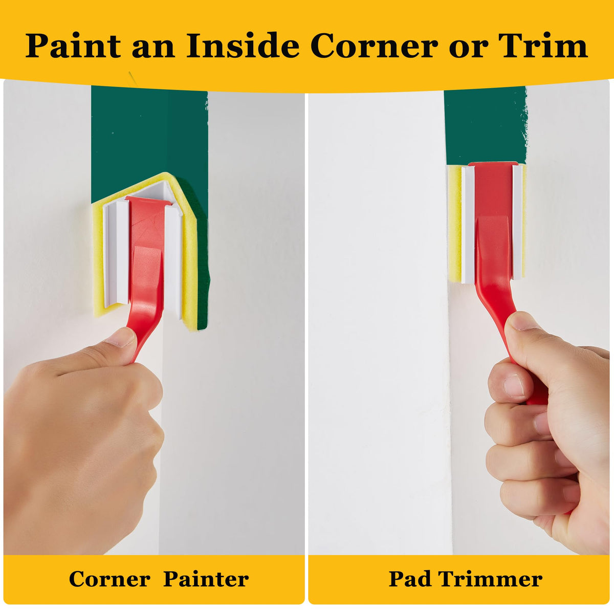 DIQQHI spill-proof paint tray ensures even distribution