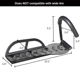 Dirza fixed-hook design prevents accidental release during hanging and removal