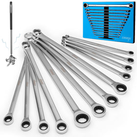 DISEN 12+1 ratchet wrench set 8–22mm offers versatile metric coverage for quick repairs.