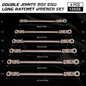 DISEN 7-piece set with magnetic pickup tool for dropped parts