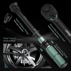 DISEN 9-piece set with half-inch drive for robust wheel and brake tasks.