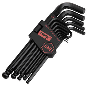 DISEN ball-end hex wrenches in use, aiding smooth entry into tight spaces.
