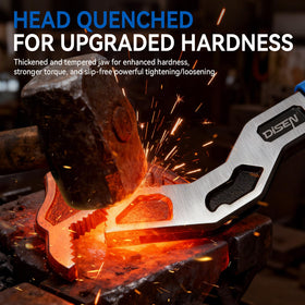 DISEN chromium-vanadium steel construction for durability and rust resistance.