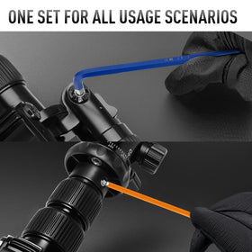 DISEN hex key set organized in a compact toolbox for easy access