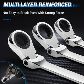 DISEN long reach design enables torque in tight spots.