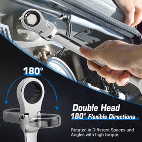 DISEN metric 8-9 mm wrench for automotive tasks.