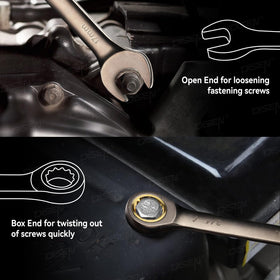 DISEN open-end and box-end design supports versatile fastening tasks