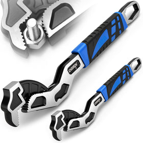 DISEN self-adjusting 8-inch wrench with 9–25 mm jaws for versatile small-fastener work.