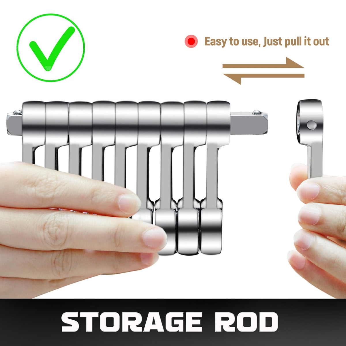 DISEN torque adapter 13mm supports extended access to recessed bolts.