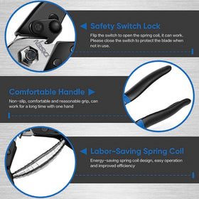 DISEN chrome vanadium steel jaw for durable cutting performance