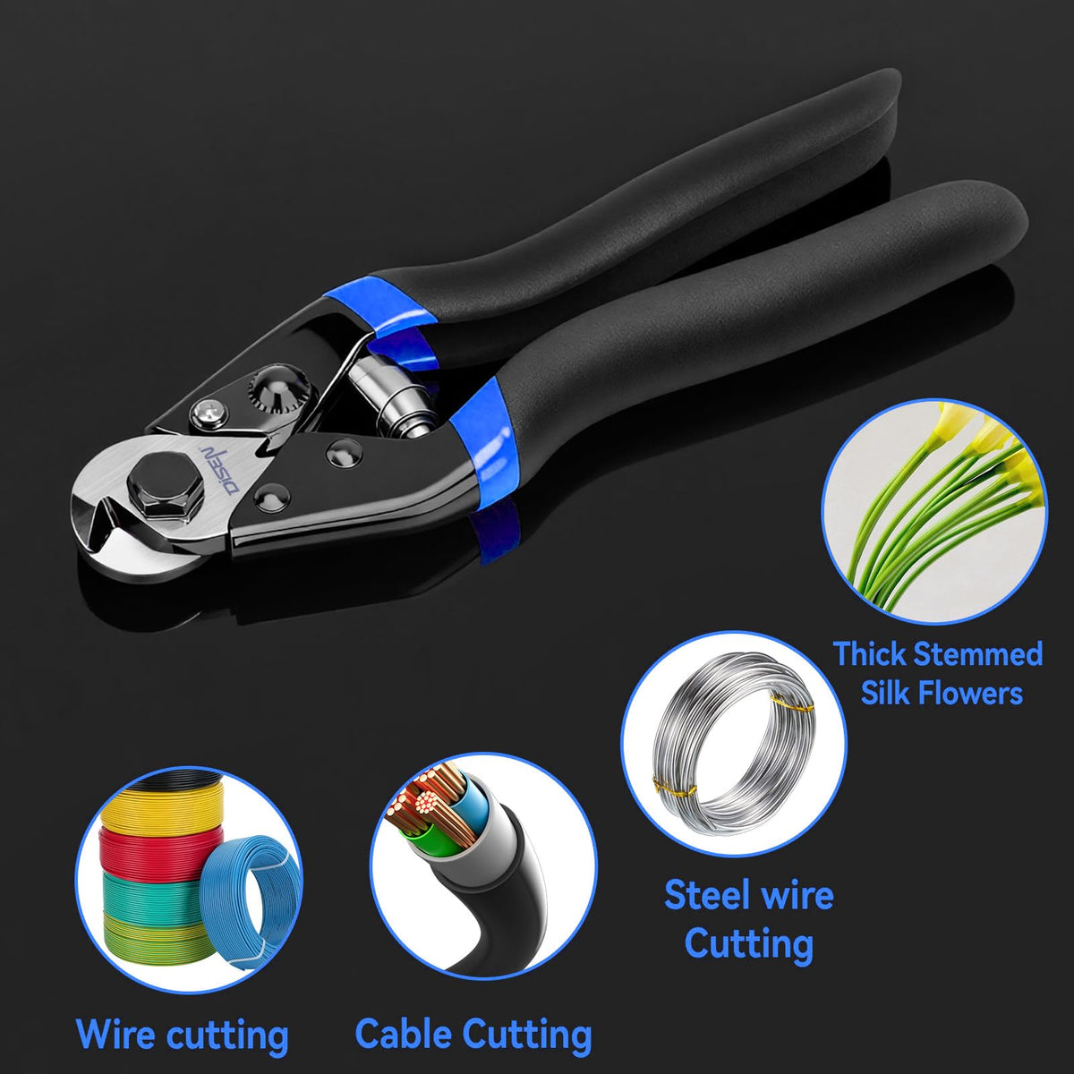 DISEN compact design fits in tool belts and trays