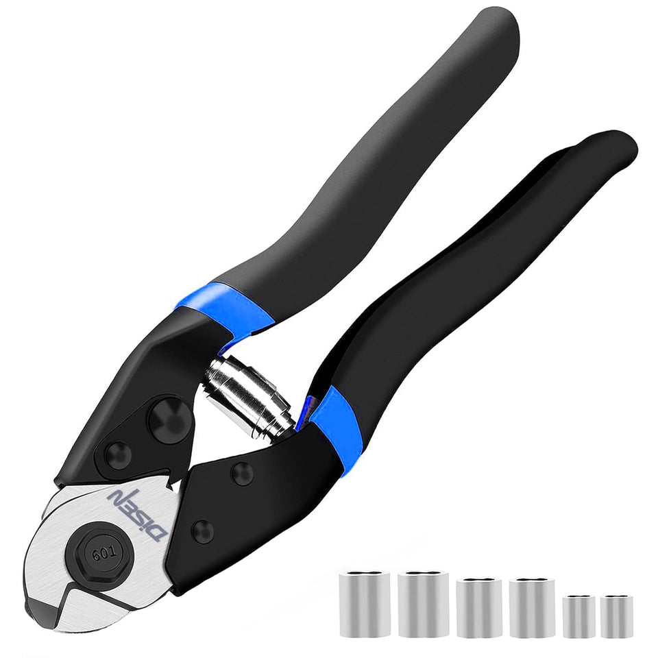 DISEN wire cutters heavy-duty cutting up to 3/16 inch aluminum and copper cables