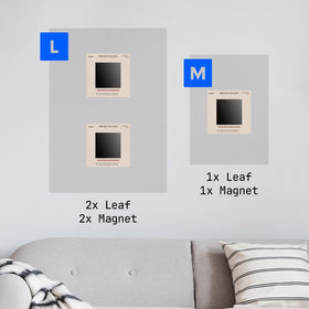 Displate easy-art swap magnets enable quick, clean repositioning