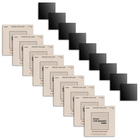 Displate leaf adhesive wall attachment for damage-free metal poster mounting