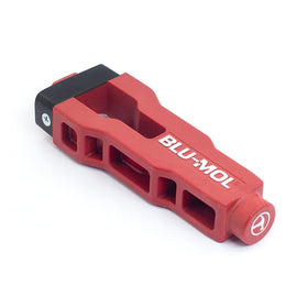 Disston Blu-Mol door latch mortise tool front view for precise flush installation.