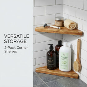 DITAVN two-pack provides versatile storage for shampoo, soap, and accessories.