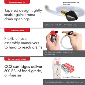 GG-1 3/8–3/4 inch drain fitting offers versatile compatibility