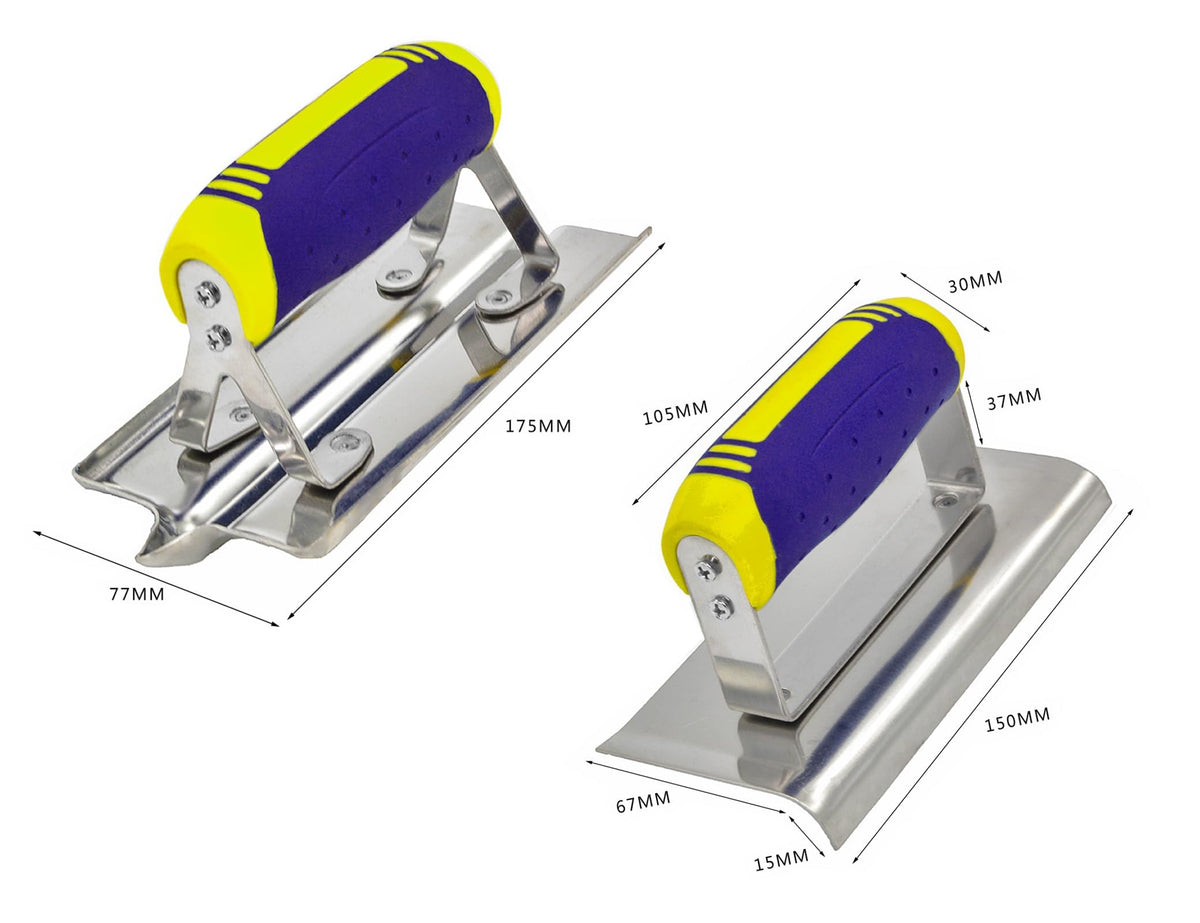 DIXIANG edger 6x3 with 1/2 inch radius for neat edges.