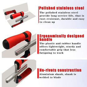 DIXIANG ergonomic handles reduce fatigue during concrete applications.