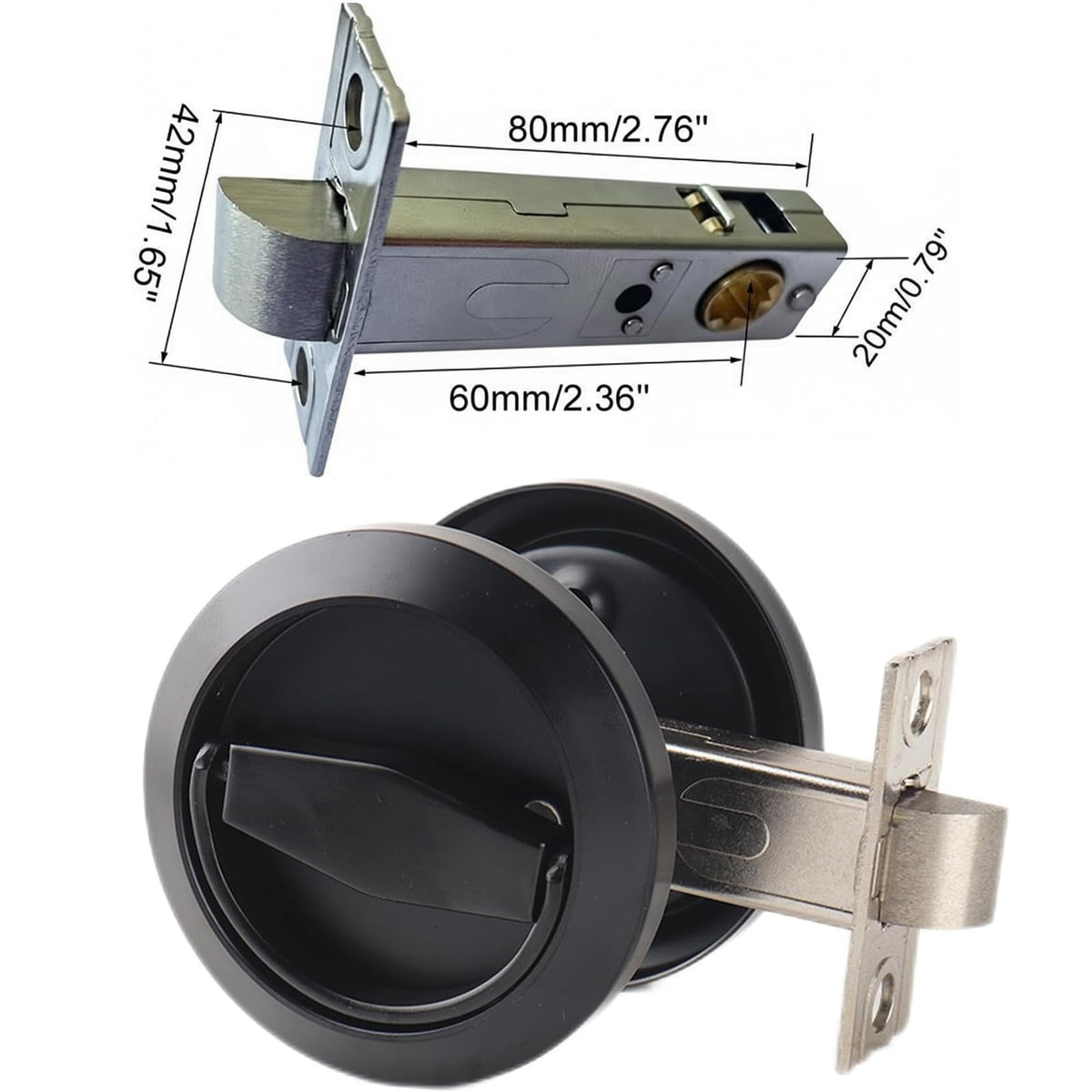 Dixiao Chicago screws package included for versatile installation.