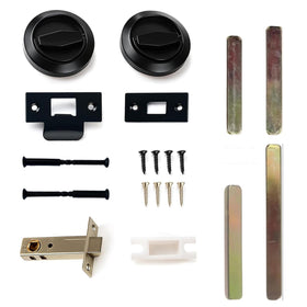 Dixiao flat door knob, low-profile assembly for clean aesthetics.