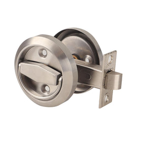 Dixiao hidden recessed cup lock close-up with rust-resistant stainless steel ring
