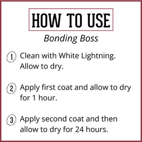 Dixie Belle Bonding BOSS improves adhesion on glossy materials.