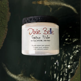 Dixie Belle Gator Hide semi-shine finish provides UV and moisture protection