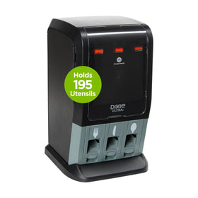Dixie Ultra SmartStock Mini Tri-Tower top view highlights compact footprint.
