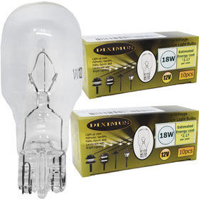 Diximus landscape bulb 12v-18w-t5 clear base for outdoor pathway lighting.