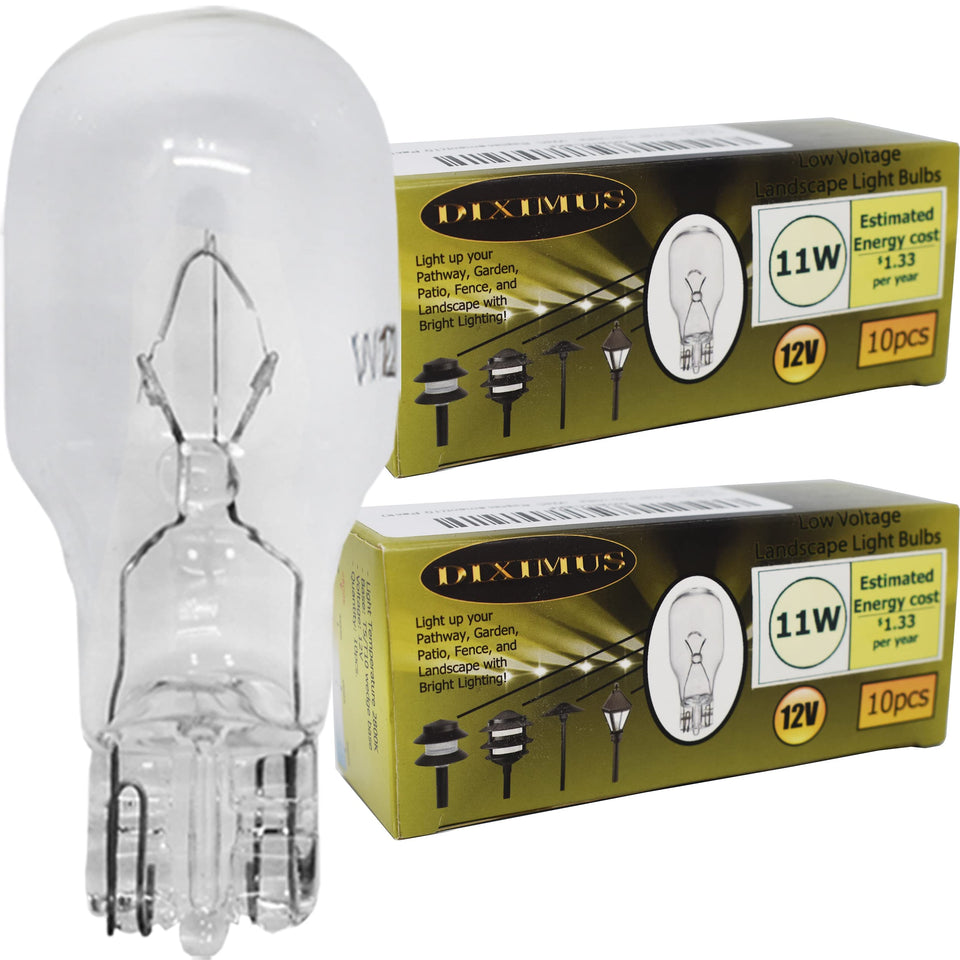 Diximus landscape T5 12V 11W bulbs for reliable low-voltage garden lighting