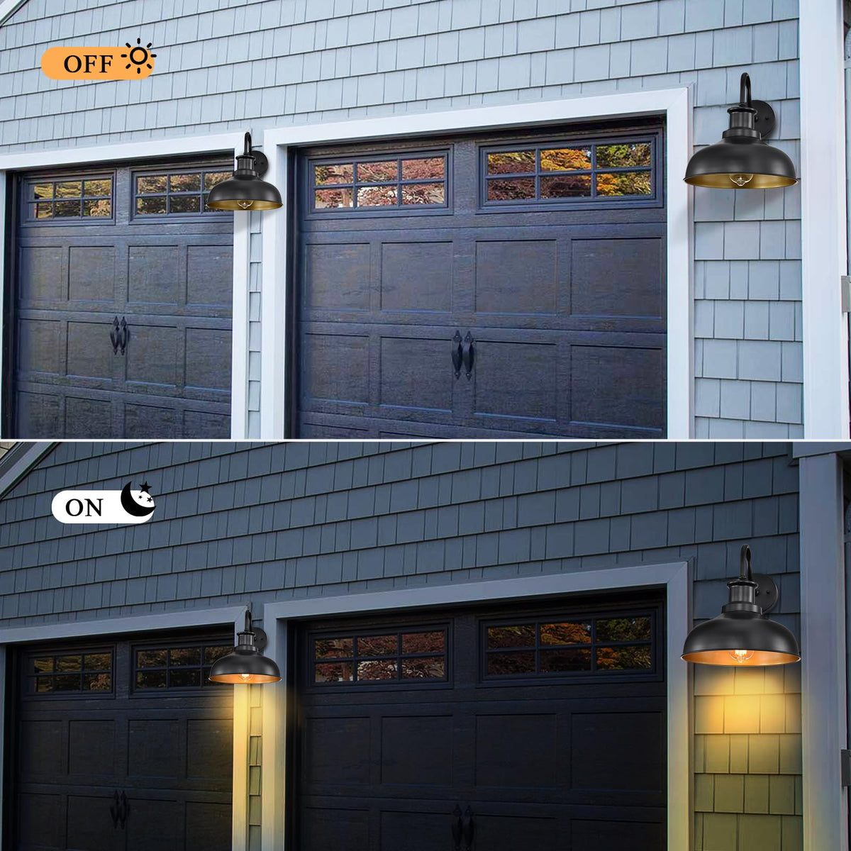Diyel exterior light weatherproof cast-iron construction withstands rain