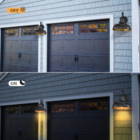 Diyel exterior light weatherproof cast-iron construction withstands rain