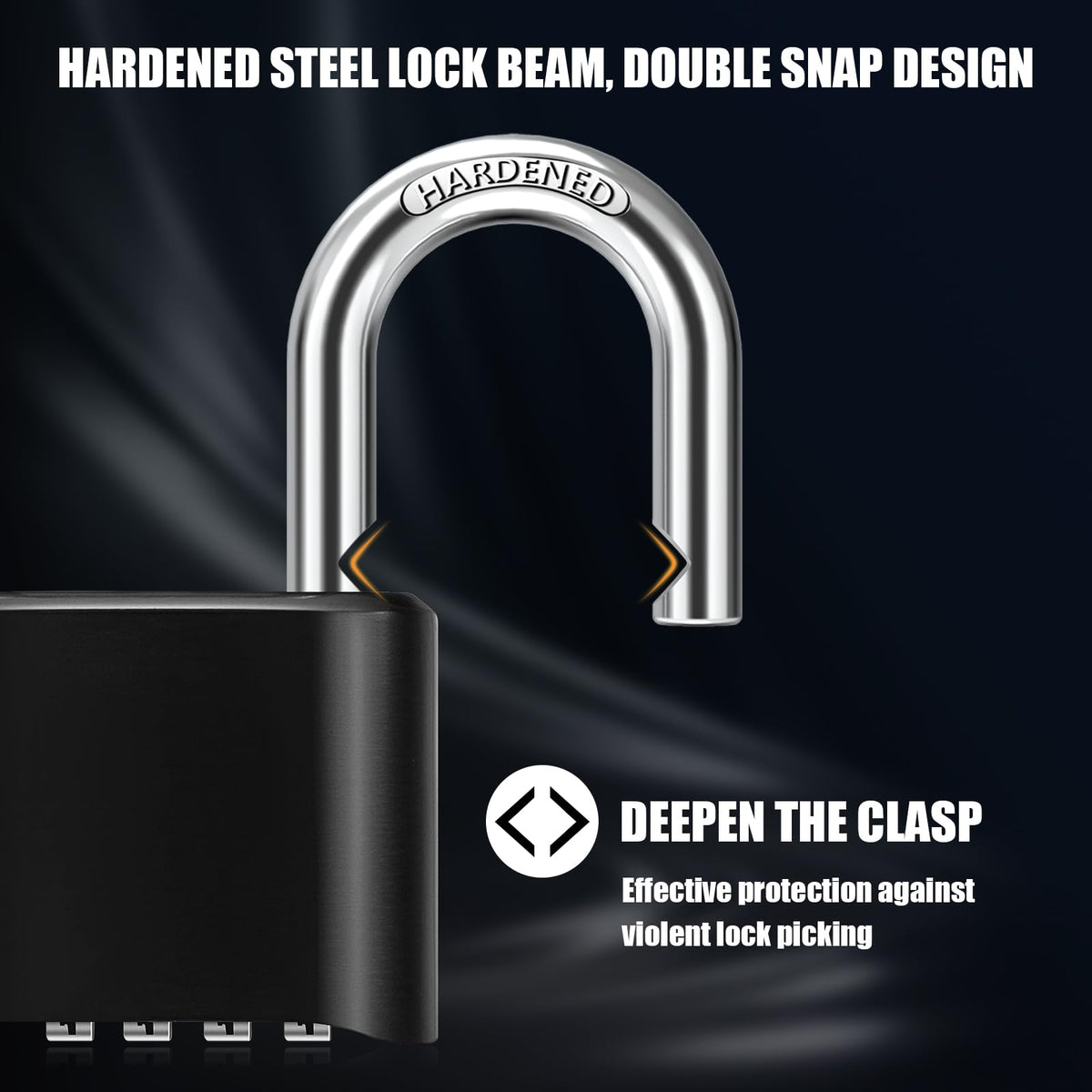 Diyife 4-digit lock lets you set a personal code securely.