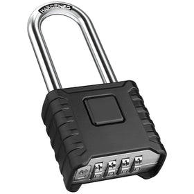 Diyife heavy-duty padlock front view showing rugged body for indoor and outdoor use