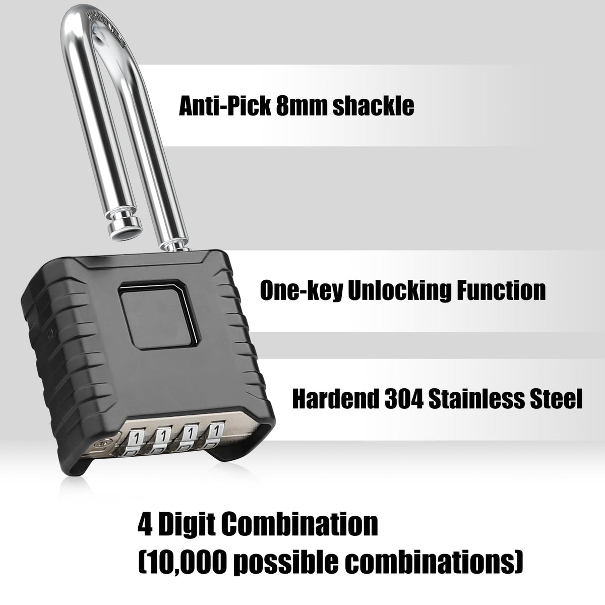 Diyife bottom password location highlights concealed access for privacy.